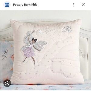 Pottery Barn Kids Celeste Fairy European Quilted Sham